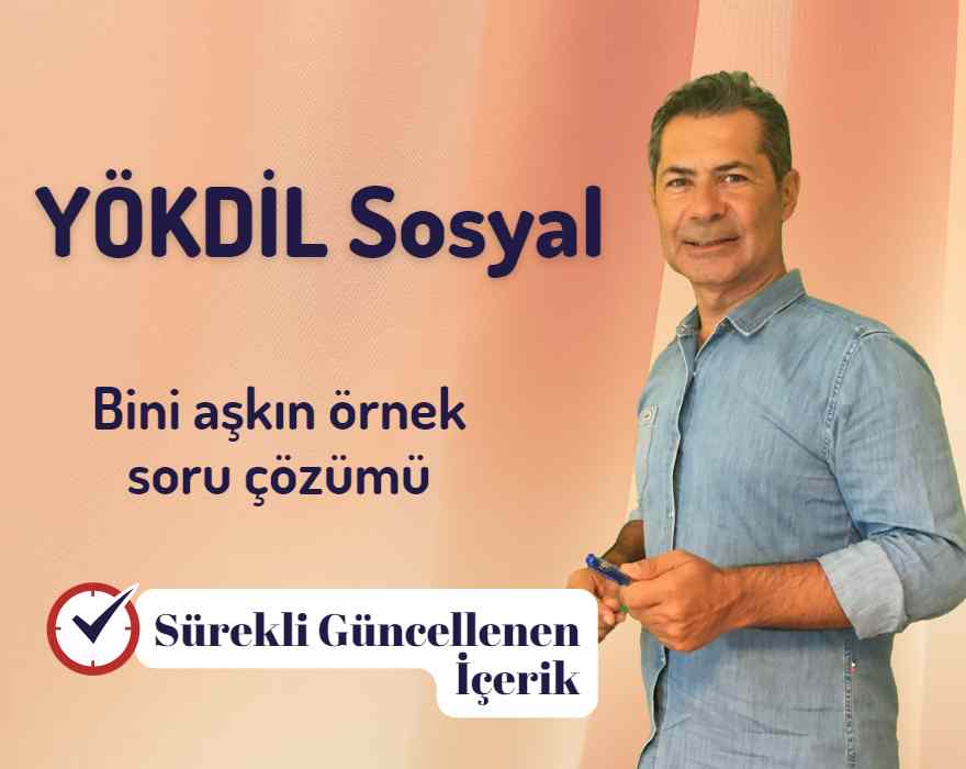 YÖKDİL Sosyal Bilimler